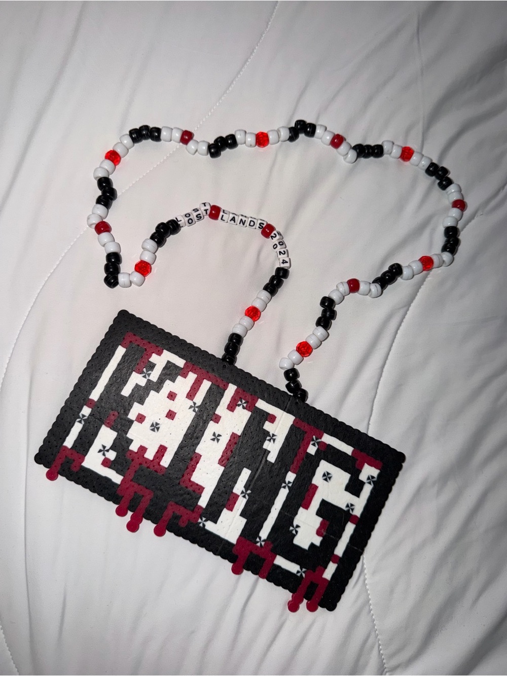 👑 Sullivan King Perler Necklace